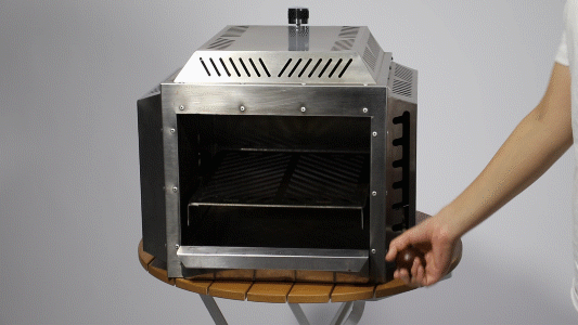 Portable Infrared Burner Beef Barbecue Grill