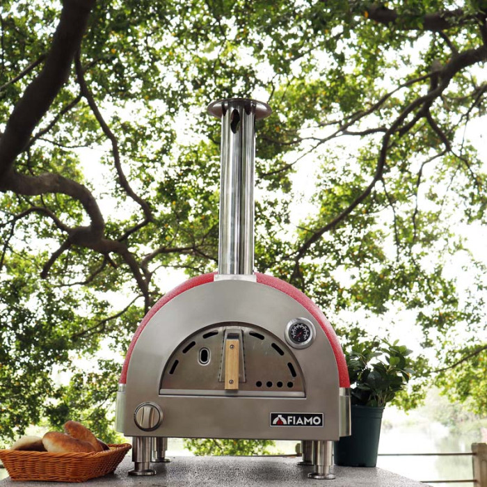 Gas Clay Pizza Oven With Adjustment Feet (18)