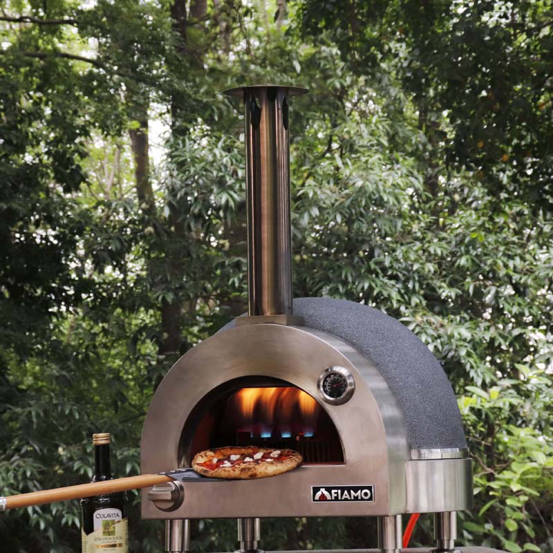 Tabletop Gas Clay Pizza Oven (12)