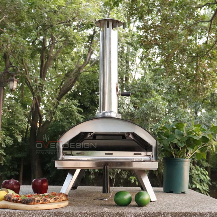 Outdoor Portable Wood-fired Pizza Oven QQ-W-HD-4 (2)