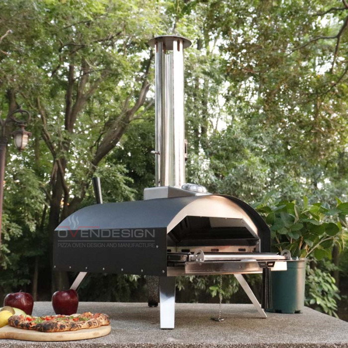 Outdoor Portable Wood-fired Pizza Oven QQ-W-HD-4 (3)