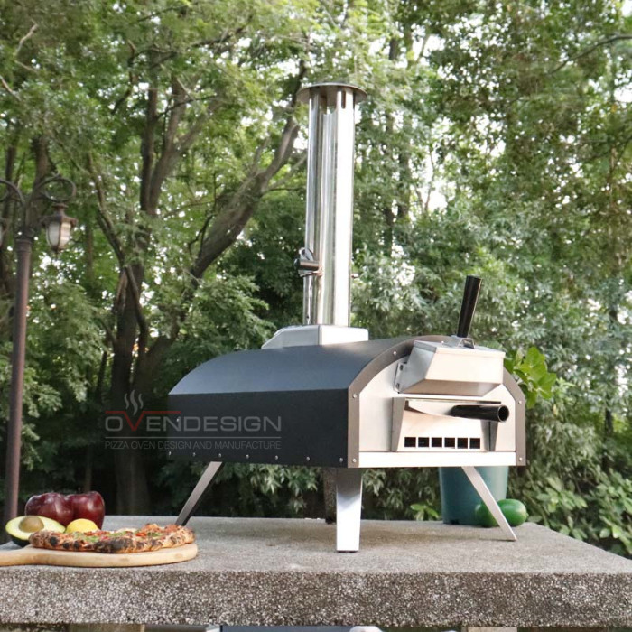 Outdoor Portable Wood-fired Pizza Oven QQ-W-HD-4 (6)