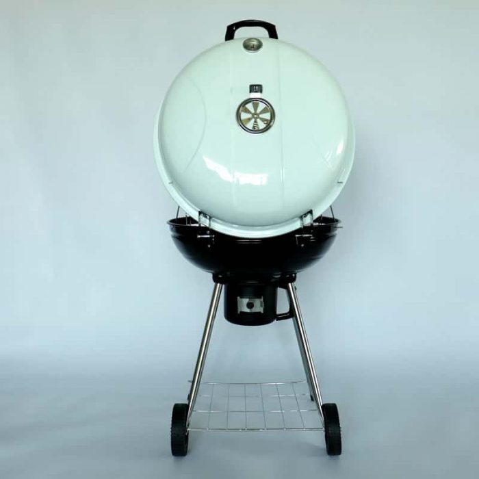 22" Enamel Kettle Charcoal BBQ Barbecue Grill