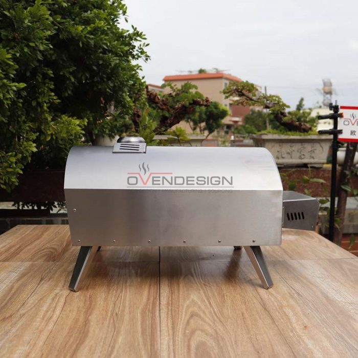 Outdoor Portable Gas Pizza Oven, Stainless Steel Gas Pizza Oven, Easily Assembled