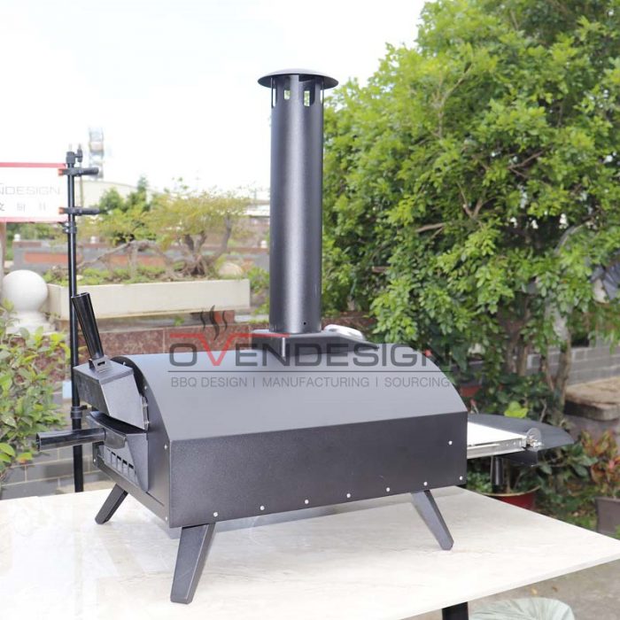 Lastest Design Drawer Type Charcoal/Pellets/Wood Outdoor Portable Pizza Oven