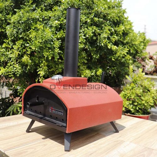 Wood Fire Turn Over Door Type Clay Pizza Oven, Outdoor Pizza Oven