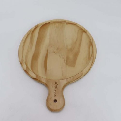 Wooden Pine Pizza Tray .