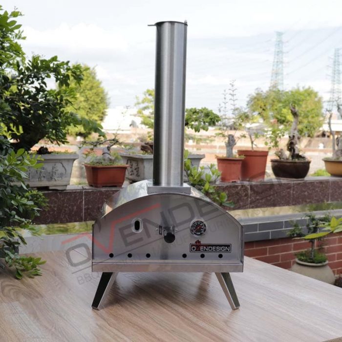 Portable Gas Outdoor Pizza Oven, Stainless Steel Outdoor Pizza Oven QQG-1-S