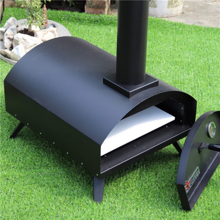 Portable Wood-Fired Outdoor Pizza Oven For Home Garden Balcony, Perfect For Outside Cooking