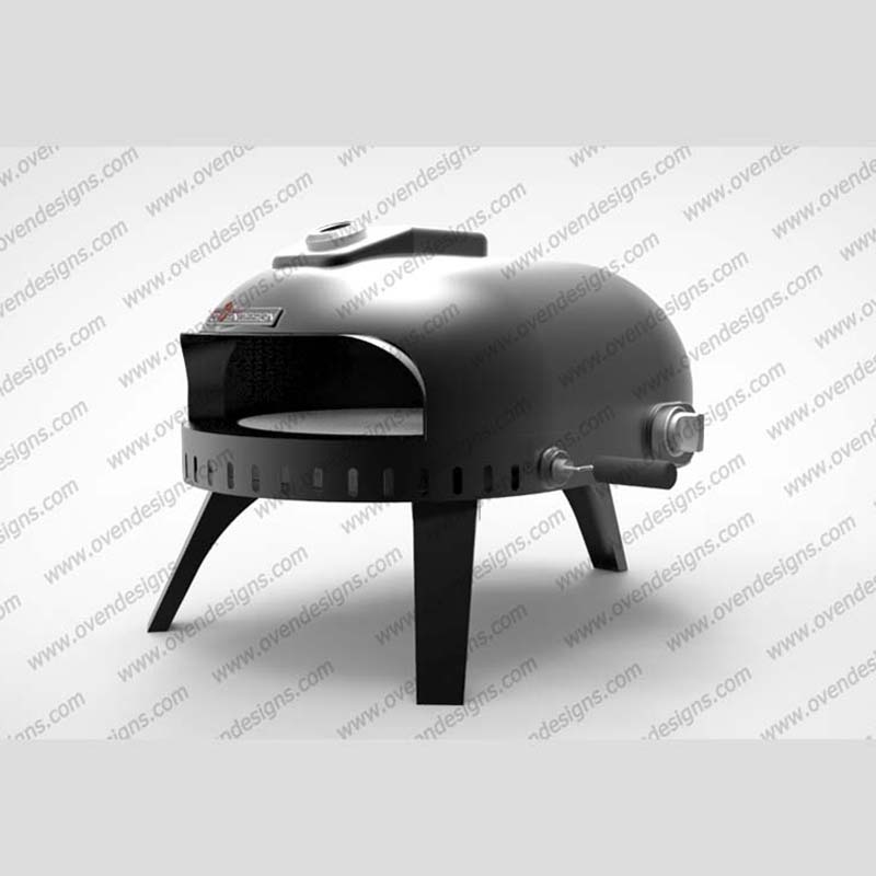 Goose Egg Shape Gas Type Manually Rotate Pizza Oven GE-G-PR-1(0)