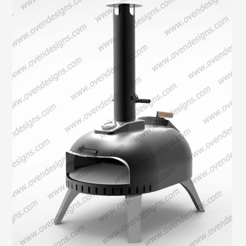 Charcoal Goose Egg Pizza Oven With Blower GE-W-P-1