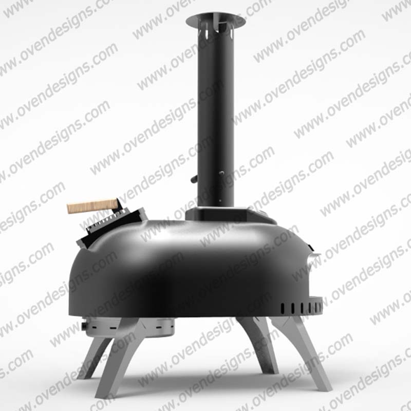 Charcoal Goose Egg Pizza Oven With Blower GE-W-P-1