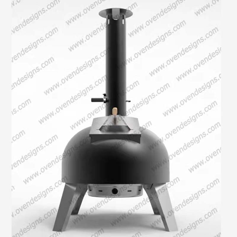 Charcoal Goose Egg Pizza Oven With Blower GE-W-P-1