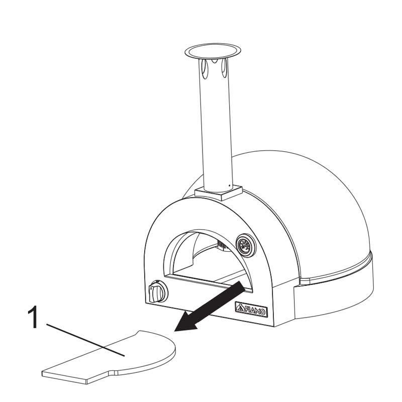 How to Replace The Pizza Stone of FIAMO MINI (3)